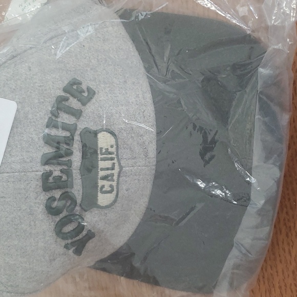 Anthropologie/American Needle Yosemite awool Baseball Cap - grey & green - Picture 9 of 9
